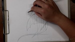 Как нарисовать дракона Песня Смерти. Как приручить Дракона. Поэтапное рисование. КПД