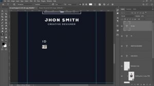 How to Make a Company ID Card Design in Photoshop CC 2022