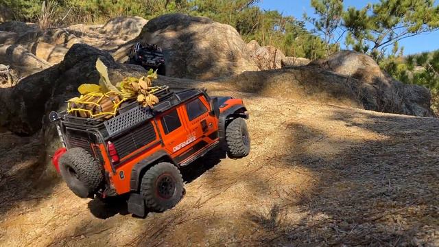 RC Traxxas TRX-6 Mercedes-Benz G 63 AMG 6x6 TRX4-Defender смотреть онлайн