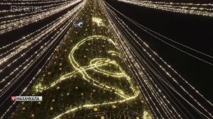 В Махачкале сегодня торжественно откроют новогоднюю елку