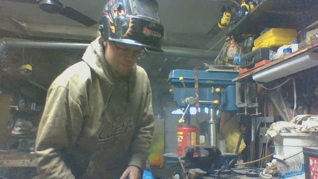 playing with the $100  powerfist welder