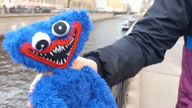 Прогулка Хаги по Питеру, падение в воду Хаги с Дворцового моста! смотреть онлайн
