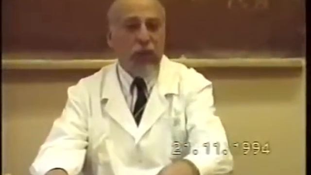 Легендарный невролог, академик РАМН А.М. Вейн. Лекция "Вегетативная нервная система"