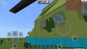 Fast Russian military helicopter MI-24 | mod Project Russian Military Minecraft meme