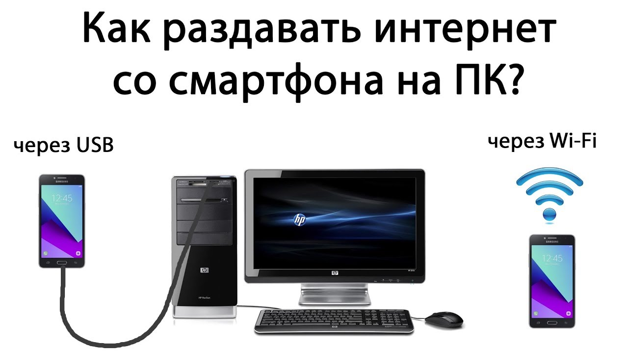 Как раздать изображение с телефона на ноутбук