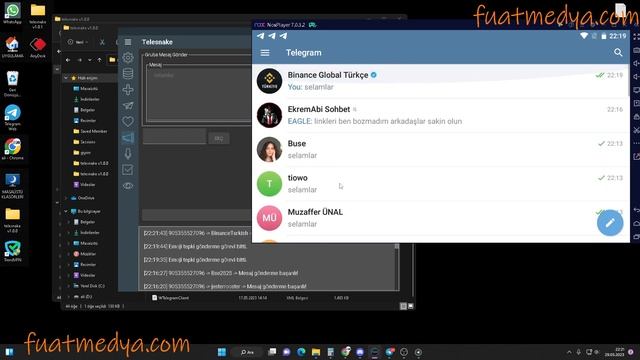 PART- 4 TELEGRAM GRUPLARA TOPLU MESAJ GÖNDERME смотреть онлайн