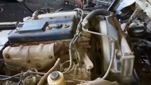 MAZDA TITAN WHF5D. Видео работы  двигателя TF (электронный ТНВД)