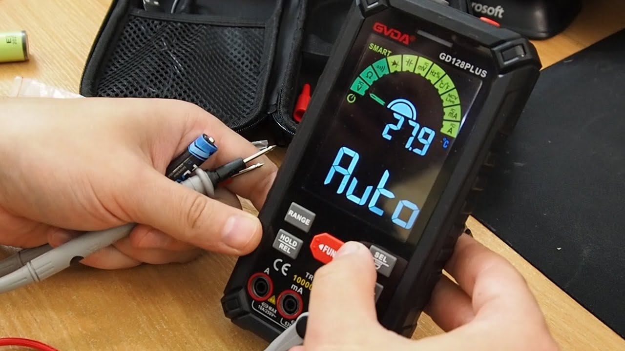 Умный мультиметр GVDA GD128PLUS смотреть онлайн