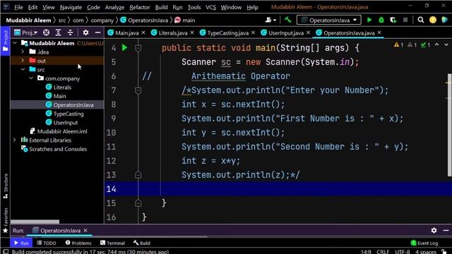 Arithmetic Operators in Java Language Urdu/Hindi