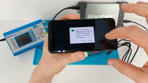 HScope Android dla oscyloskopów cyfrowych Hantek6022BE Hantek1008BC