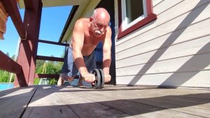 Гимнастическое колесо. Ролик гимнастический. 2.