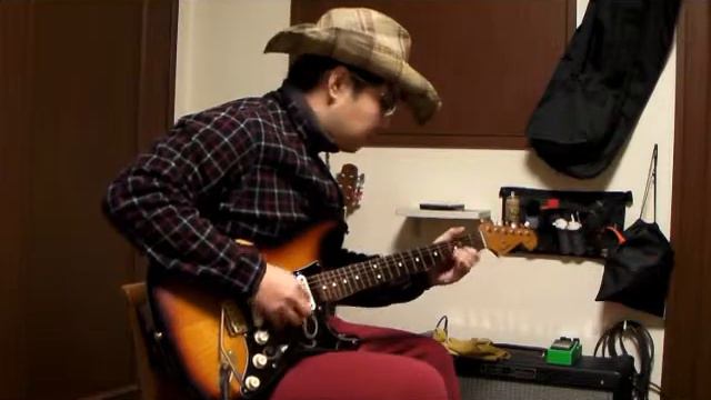 scuttle buttin' with fender SRV signature blues tube marshall смотреть онлайн