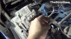 █ Замена МАСЛА в КОРОБКЕ передач Mitsubishi Galant 2.0(4G63)