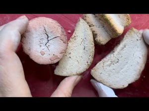 Reformed and dyed gym chalk!