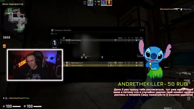 ЭТОТ 12 ЛЕТНИЙ ТАЛАНТ ОБЫГРАЕТ MONESY В CS:GO смотреть онлайн