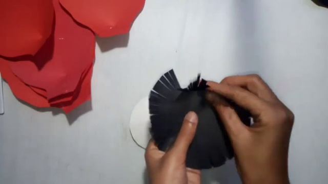 How to make paper poppy flower for backdrop смотреть онлайн