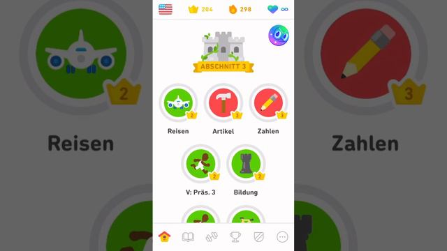 Super Duolingo Start App #duolingo