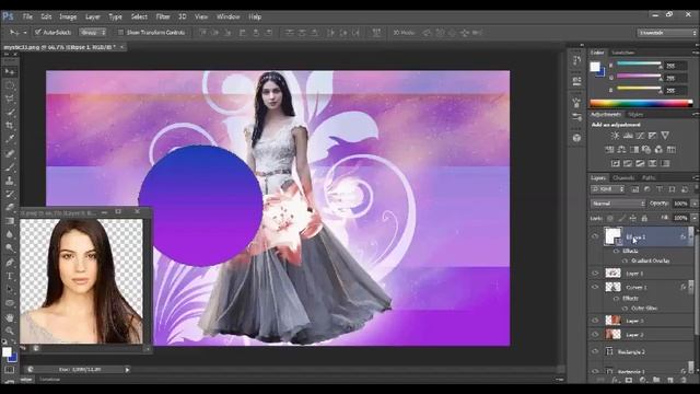 07.Fejléc készítés/header tutorial - photoshop cs6 смотреть онлайн