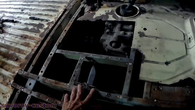 Ремонт кузова Мерседес Т 1 - Часть 2. Восстановление из хлама.