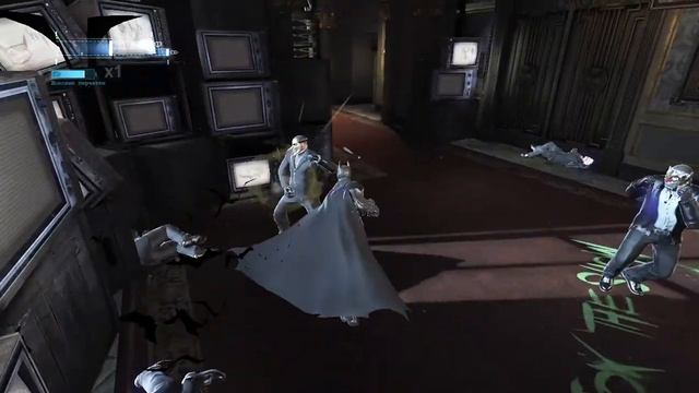 Прохождение Batman arkham origins, балдеж с Джокером) смотреть онлайн