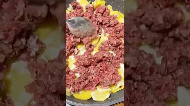 Запеканка.Запеканка с фаршем.Картофель с фаршем в духовке.Картофельная запеканка с фаршем ВКУСНОТА.