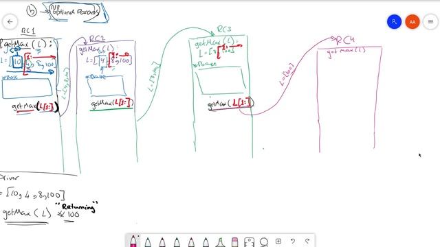 Recursion: 9. Maximum in a list (with/without optional parameters) смотреть онлайн