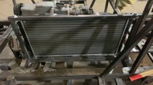 Установка радиатора на вездеход Арслан