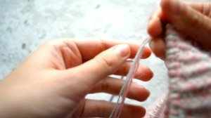 Капор с грудкой спицами на ЛЮБОЙ РАЗМЕР - Мастер класс