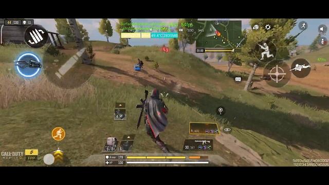 Call Of Duty Mobile on POCO X3 PRO 8/256 GB (2022) | FPS Test | Very High.
