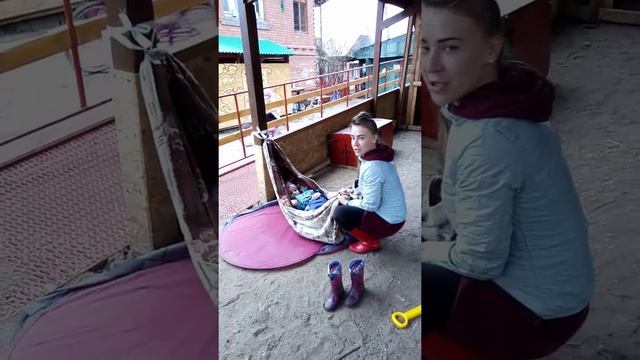 Гамак для ребенка своими руками и принцип замещающего развития смотреть онлайн