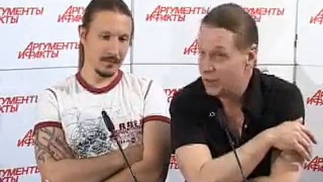 Валерий Кипелов и Алексей Харьков в гостях у Аргументов и Фактов