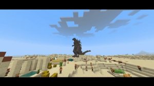 godzilla addon: Godzilla minus one! | Minecraft