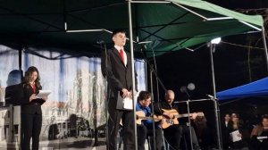 Стихотворението „ Приятелю“ от Надежда Захариева в изпълнение на Владимир Илиев от 10д клас
