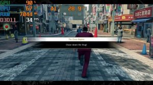 One Netbook OneXPlayer 1165G7 - Yakuza: Like a Dragon - Performance Check 1600p 1080p 800p 720p 600