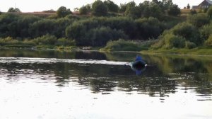 Лодочный мотор из бензопилы Дружба