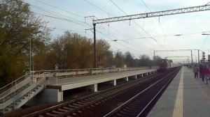 ЧС4т-440 с международным поездом "Улан-Батор - Москва" (УБТЗ)