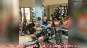 The King of the Strict Curl | Nizami Tagiyev | New Strict Curl World Record