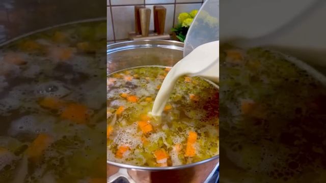 ??? Вкуснейший сливочный суп с лососем ?? смотреть онлайн