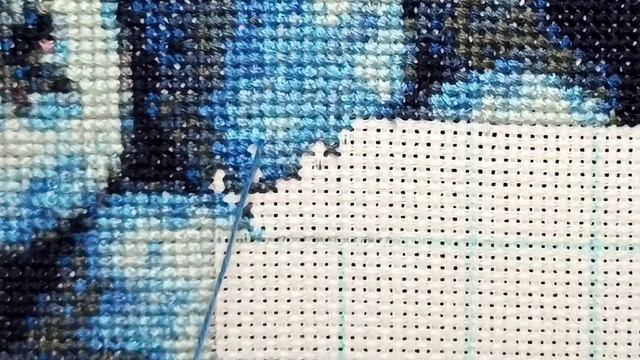 Процесс вышивки крестом?//Ссылка на Яндекс Дзен в описании
