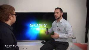 Изогнутый телевизор Sony - первое знакомство!