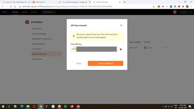Postman Tutorial #14 - API Keys In Postman
