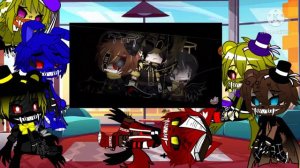 /Fnaf 4/ Nightmares reaction on Chris Afton/ Фнаф 4/ Кошмары реагируют на Криса Афтона/