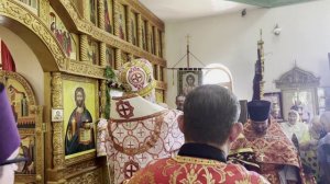 Архиерейское служение в праздник Рождества Иоанна Предтечи