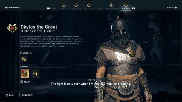 Assassin's Creed Odyssey - Cult of Kosmos Menu: Unveil Cultists Gameplay Information (2018) смотреть онлайн