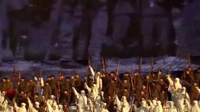 Москва. Красная площадь. Торжественный марш, посвященный 74-й годовщине Парада 7 ноября 1941 года. смотреть онлайн