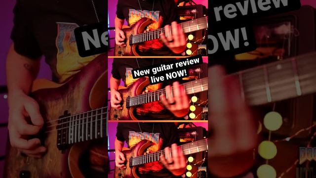 Stop by my channel to see my full review on this Schecter Reaper 6! #guitar #neuraldsp #schecter