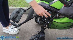 Коляска Umbrella Optimus 2 обзор от MEDTEHNO.RU