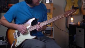 Slow Blues Jam - High Gain Fender Super Reverb Mod Demo