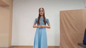 Манакова Агния (15 лет). Томмазо Джордани, ария Caro mio ben (О милый мой!)