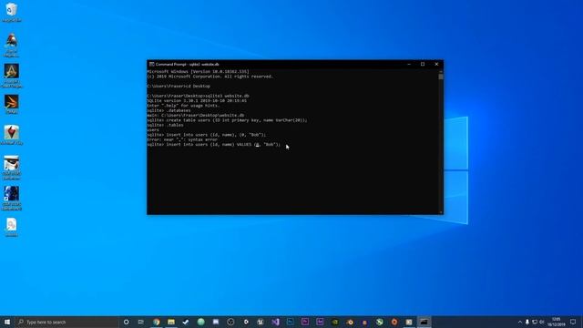 Getting Started With SQLite3: Create A Database And Table смотреть онлайн